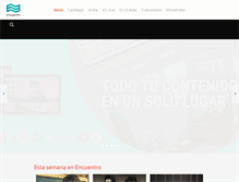 Tablet Screenshot of encuentro.gob.ar