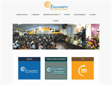 Tablet Screenshot of encuentro.ca